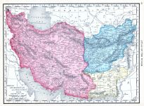 Persia, Afghanistan and Baluchistan, World Atlas 1913